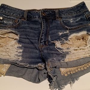 American Eagle cutoff shorts
